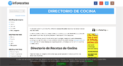 Desktop Screenshot of inforecetas.com